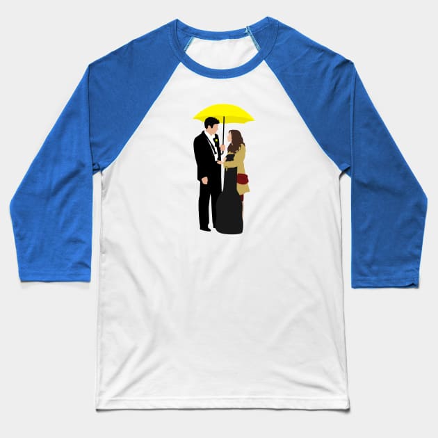 Ted and Tracy Baseball T-Shirt by doctorheadly